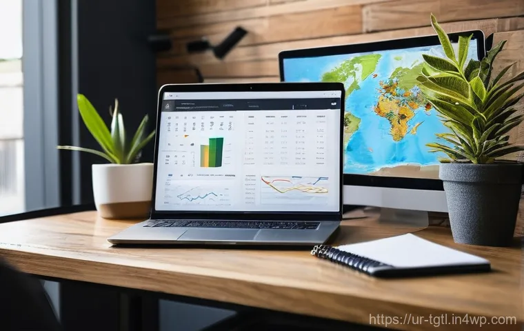 디지털 노마드의 경제적 자립 방법 - **Prompt 2: Digital Nomad Thriving with Diverse Online Income Streams**
    "A dynamic and inspiring...